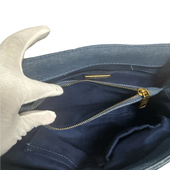 Steve Madden Blue Quilted Shoulder Bag - Picture 10 of 10